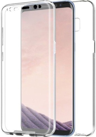 Samsung Uyumlu Galaxy S8+ Plus 360 Derece Kilif Kristal Silikon Seffaf 304619698