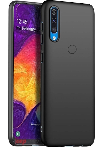 Samsung Uyumlu Galaxy A50 Kamera Korumali Soft Silikon Kilif 246993226 - Renk / Siyah