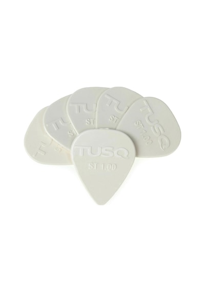Graphtech Pqp-0100-w6 Tusq Standard Guitar Picks - Bright Tone 1.0mm 6 Lı Pena