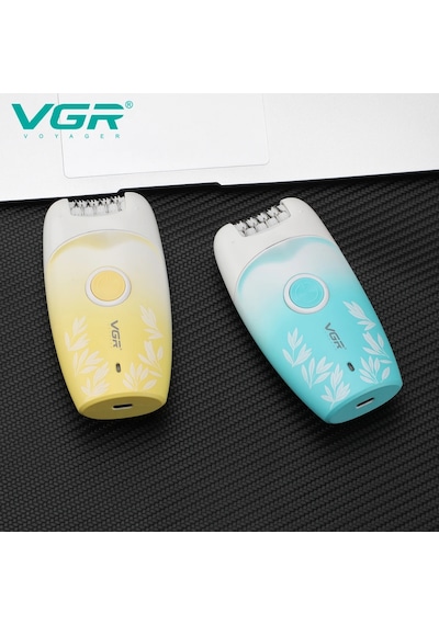 Vgr V-738 Profesyonel Kadın Epilatörü Led Işıklı, 18 Cımbızlı, 2 Hız Ayarlı Ve Usb Şarjlı Kablosuz