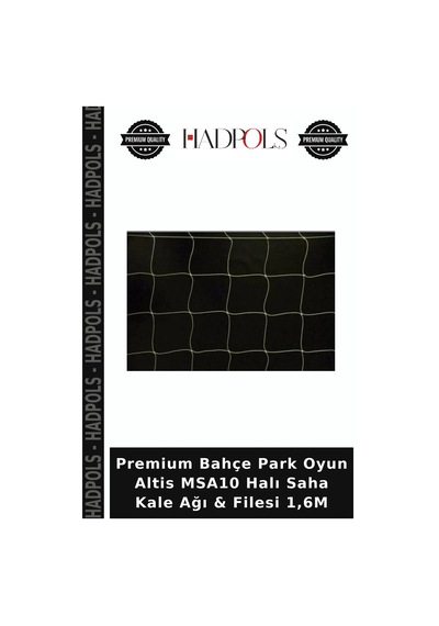 Premium Bahçe Park Oyun Altis Msa10 Halı Saha Kale Ağı & Filesi 1,6m Belirtilmemiş