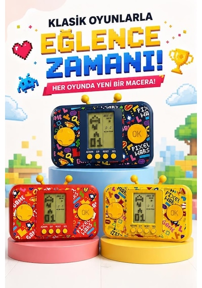 Torima GC016 Oyun Kolu Atari Joystick Tetris Gameboy