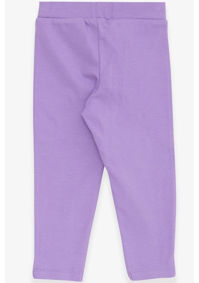 Breeze Kız Çocuk Tayt Basic 2-6 Yaş, Lila