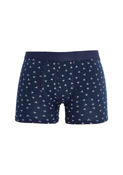 Tudors Erkek 6'lı Pamuklu Likralı Esnek Kumaş Premium Seri Boxer-41487 Çok Renkli