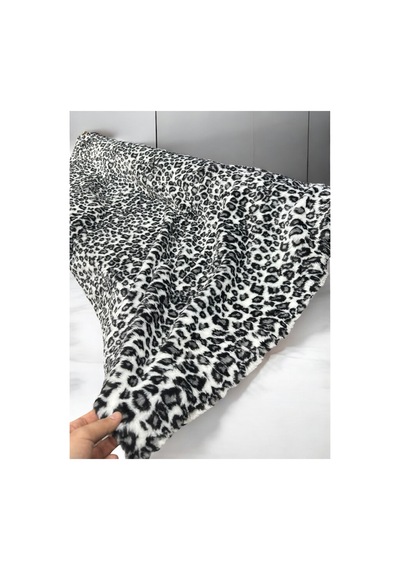 Leopar Desen Peluş Kumaş, Dekoratif 100x150 Cm, Tekstil Leopar Siyah Beyaz Leopar Siyah Beyaz Leopar Desen Peluş Kumaş, Dekoratif 100x150 Cm, Tekstil Leopar Siyah Beyaz Leopar Siyah Beyaz