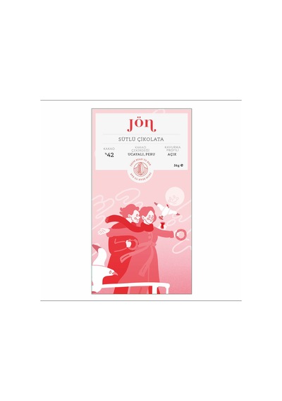 Jön Sütlü Çikolata 56 G - 4 Adet Tarı