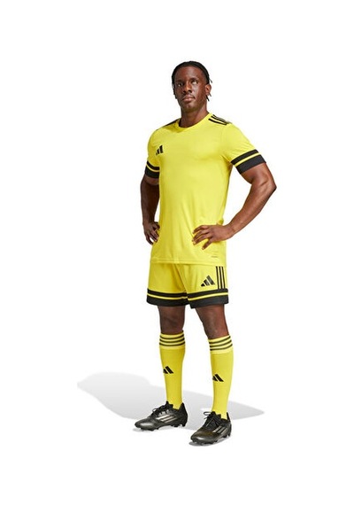 Adidas Squa25 Sho M Erkek Futbol Şortu Jh3403 Sarı Sarı