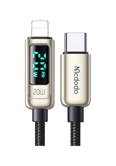 Mcdodo CA-8811 20 W Dijital Pro Type-C To Lightining PD Data Şarj Kablosu 1.2 M