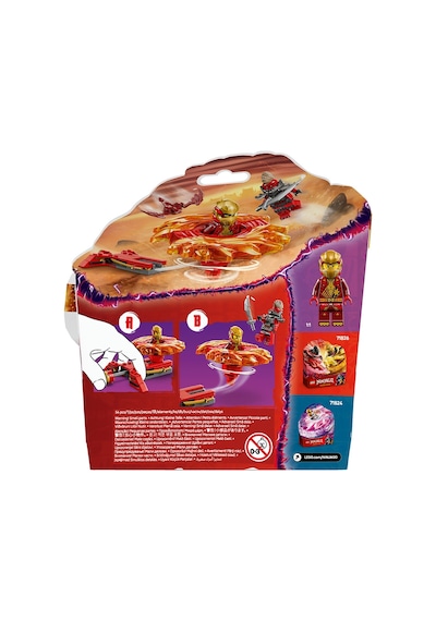 LEGO® NINJAGO® Kai’nin Ejderha Spinjitzu Topacı 71823 - 6 Yaş ve Üzeri Çocuklar için 2 Ninja Minifigürü İçeren Oyuncak Yapım Seti (54P) LEGO® NINJAGO® Kai’nin Ejderha Spinjitzu Topacı 71823 - 6 Yaş ve Üzeri Çocuklar için 2 Ninja Minifigürü İçeren Oyuncak Yapım Seti (54P)