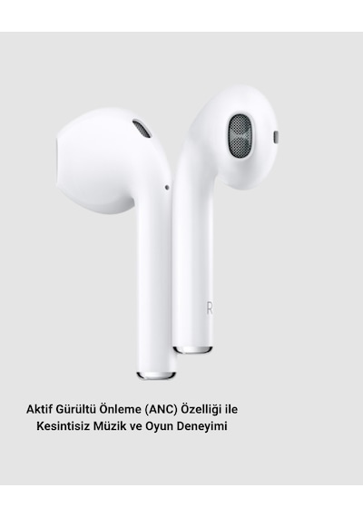 Bluetooth Kulak Üstü Kulaklık Anc Teknolojili, Mikrofonlu, Konforlu Tasarım