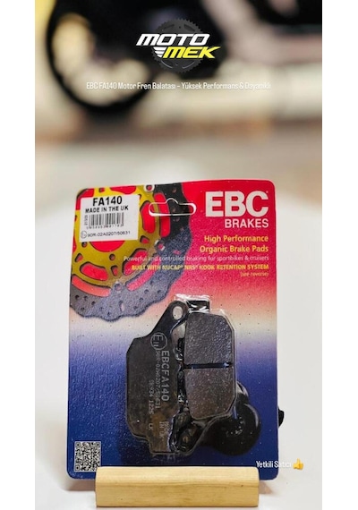 Kawasakı Kle 650 Verseys Arka 15 Ebc Fa140 Motor Fren Balatası Yüksek Performans & Dayanıklı