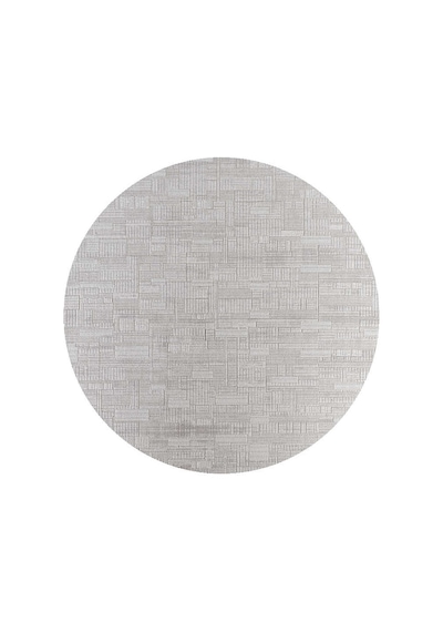 Luxera Modern Perfectly Yün Tuşeli Akrilik Yuvarlak Halı Lu04 Bej
