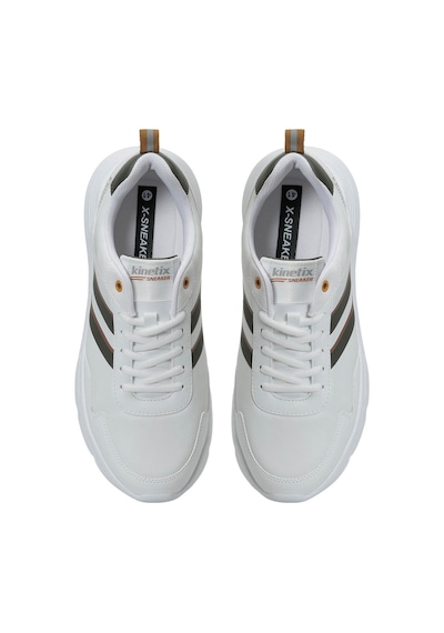 Kinetix Alder Pu Beyaz Erkek Sneaker 000000000102016656 Beyaz-a Hakı