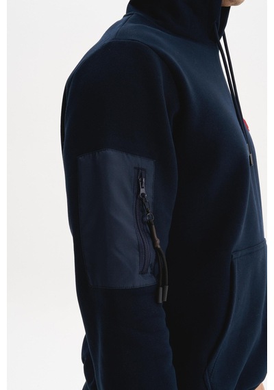 AR-MA Arma Erkek Regular Fit 3 İplik Şardonlu Kanguru Cepli Kapüşonlu Sweatshirt Pamuk Polyester Karışımı K30254629202 Lacivert AR-MA Arma Erkek Regular Fit 3 İplik Şardonlu Kanguru Cepli Kapüşonlu Sweatshirt Pamuk Polyester Karışımı K30254629202 Lacivert