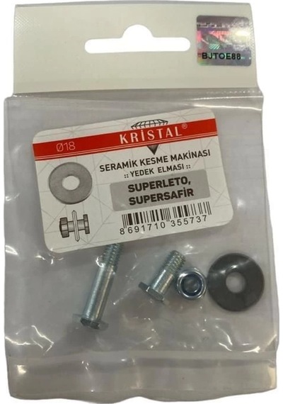 Mey İthalat Kristal 35573 Süper Leto Süper Safir Yedek Seramik Elması