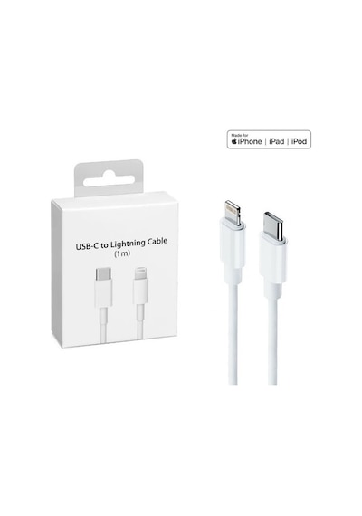 AppleiPhone Uyumlu 11 11 Pro Max Lightning Hızlı Şarj Kablosu 1 Metre