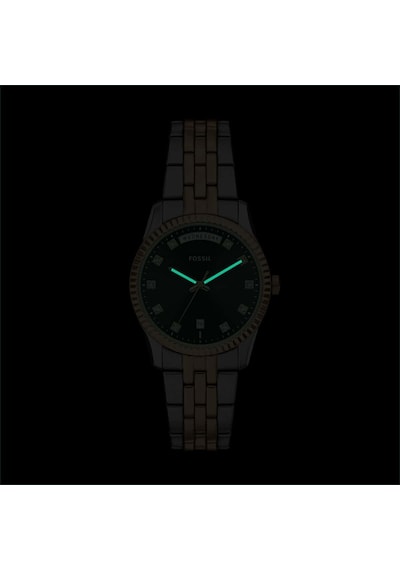 Fossil Fes5458 Kadın Kol Saati Metalik Gri