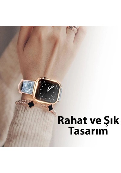 Dux Ducis Samo Series Apple Watch Uyumlu   45mm İçin Soft Tpu Full Koruma Ultra İnce Silikon Kılıf- 5775