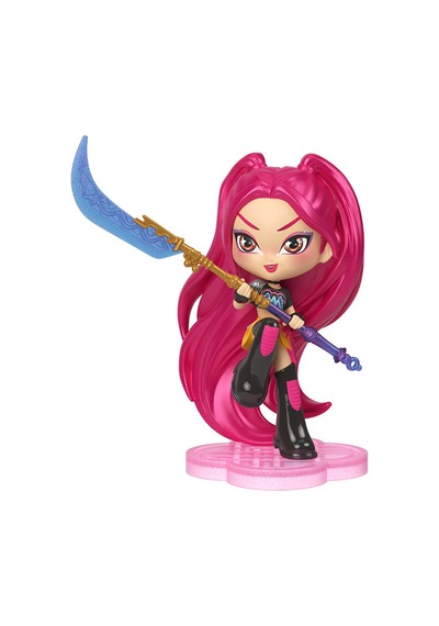 K-pop Demon Hunters Sürpriz Figürler Mor Kutu