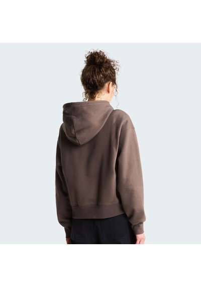 The North Face W Tnf Essentıal Sımple Dome Boxy Os Hood Kadın Sweatshirt Nf0a8hbx1oı1 Kahverengi