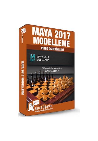 Maya Modelleme Video Ders Eğitim Seti