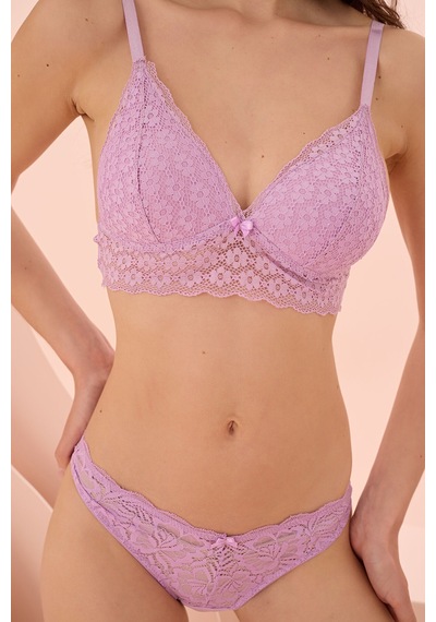 Loya Kadın Lila Delphia V Slip Külot Lila
