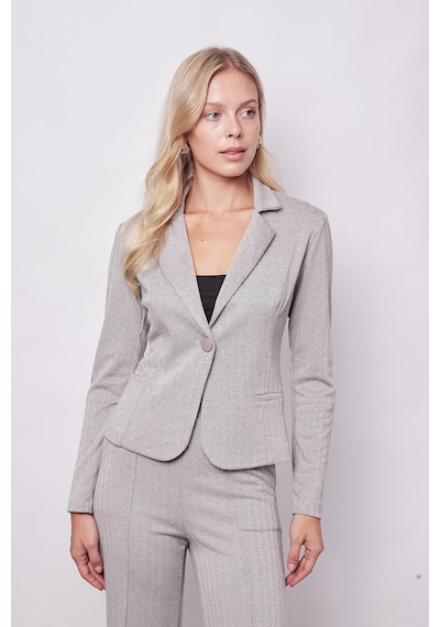 Kadın Desenli Hafif Likralı Yumuşak Dokulu Yakalı Uzun Kol Mono Blazer Ceket-bej Balıksırtı Bej Balıksırtı Kadın Desenli Hafif Likralı Yumuşak Dokulu Yakalı Uzun Kol Mono Blazer Ceket-bej Balıksırtı Bej Balıksırtı