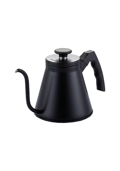 Barista Kahve Gooseneck Kettle - Çelik Kahve Demleme Dripper Kettle - İndüksiyonlu - Paslanmaz Çelik - Siyah, Slim - 1200 Ml Aeropress Barista Kahve Gooseneck Kettle - Çelik Kahve Demleme Dripper Kettle - İndüksiyonlu - Paslanmaz Çelik - Siyah, Slim - 1200 Ml Aeropress