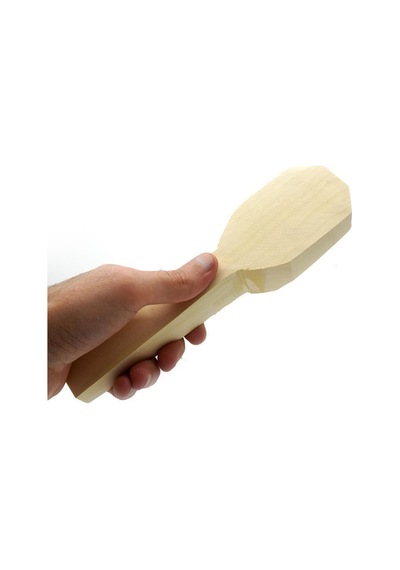 Rox Wood Projelik Kaşık Şablonlu Ham Ağaç Şimşir 6x23x4 CM