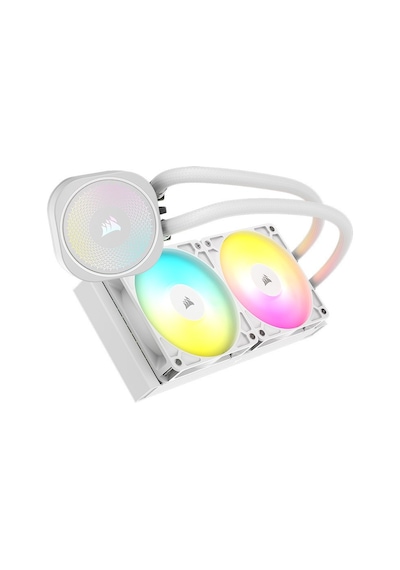 Corsaır Nautılus 240 Rs Argb R2120 Argb Fanlı 240mm Sıvı Beyaz İşlemci Soğutucu-cw-9060094-ww