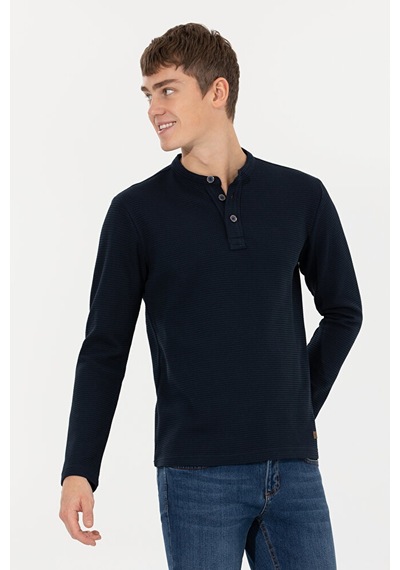 U.S. Polo Assn. Erkek Sweatshirt 50253447-vr033 Lacivert