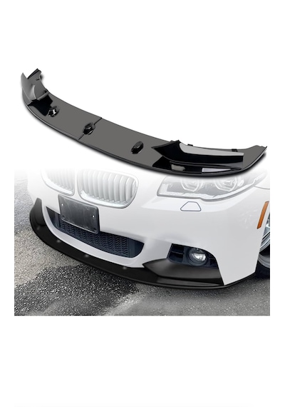 Bmw 5 Serisi F10 M Sport Ön Lip 2011-2016 İthal Pianoblack
