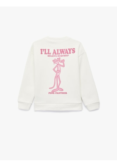 Koton Lisanslı Pembe Panter Baskılı Uzun Kollu Bisiklet Yaka Sweatshirt Ekru 6wkg10503ak Ekru Koton Lisanslı Pembe Panter Baskılı Uzun Kollu Bisiklet Yaka Sweatshirt Ekru 6wkg10503ak Ekru