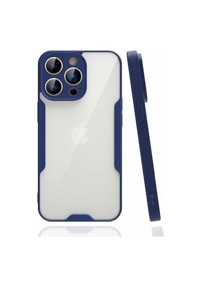 Zeyline Apple Uyumlu iPhone 14 Pro Zore Parfe Kapak-lacivert
