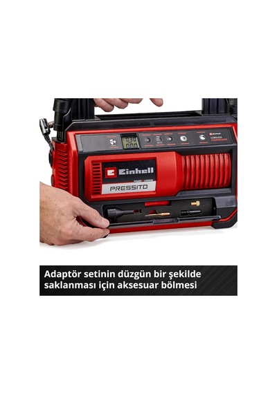 Einhell Pressito 18/25 Power X-change Akülü Hava Kompresörü - 402