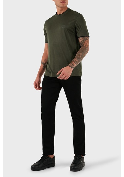 Emporio Armani Erkek T Shirt Em002939 Af18312 U8120 Haki Haki
