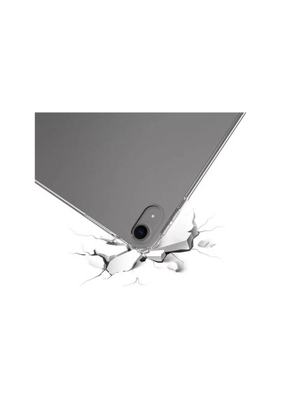 İpad Air 11 2024 Kılıf Uyumlu Zprb Tablet Nitro Anti Shock Silikon Kapak-şeffaf Arka Kapak