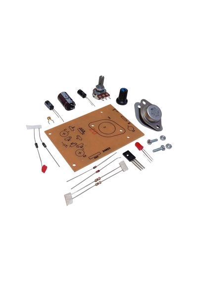 2n3055 İle Dc 0-12v 1a Ayarlı Güç Kaynağı Kendin Yap Hobi Devresi Dıy Lehimleme Kiti - Demonte Montesiz