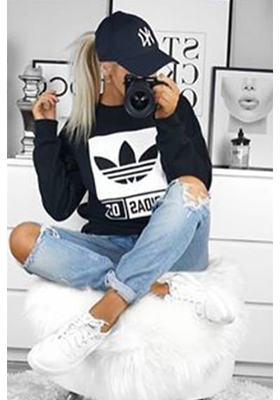 Elif İç Giyim Unisex Ny Lacivert-beyaz Nakışlı Lacivert Kep Şapka Lacivert