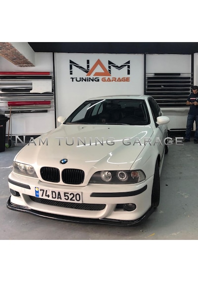 Bmw E39 Lip 97-2003 5 Seri Plastik Parlak Siyah Hamann Ön Lip