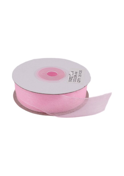 Organze Kurdele 40 Mm 22 Metre Pembe N11.1367