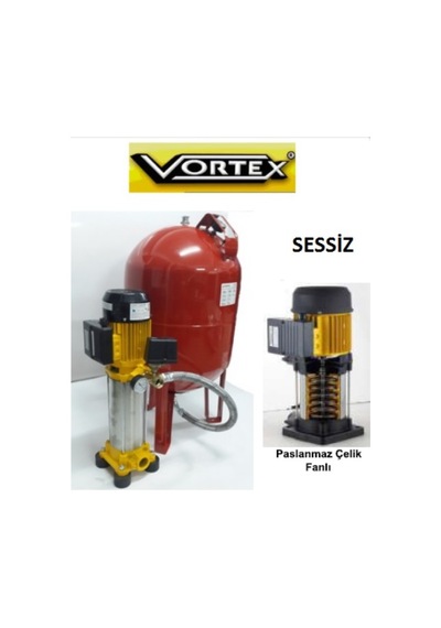 Vkp Vd S S 9 Serisi Dik Milli Hidrofor Pompa Monofaze-Vkp Vd Ss 9-04