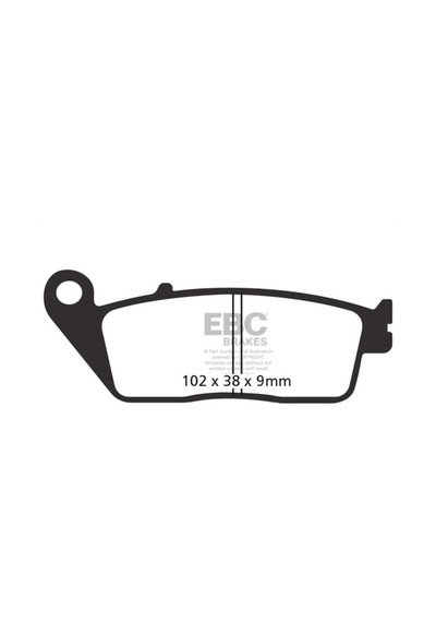 Ebc Fa226hh Honda Cbr 600f 11-13 , Cbf1000 06-15 , Trıumph Tıger 800 11-20 Sınter Ö