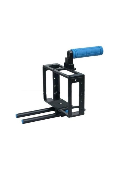 Dslr için Camera Cage + Follow Focus + Matte Box