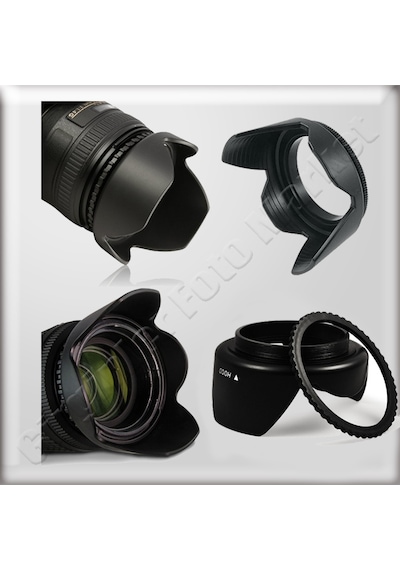 Raypro 67Mm Uv Filtre + Polarize Filtre + Parasoley Seti Nikon