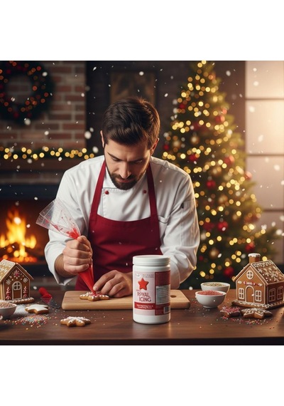Royal Icing 200 Gr Kırmızı Kurabiye, Pasta Ve Şeker Hamuru Dekoru