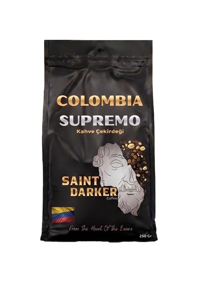 Saint Darker Colombia Single Origin Çekirdek Kahve 250 G
