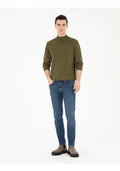 Pierre Cardin Erkek Açık Yeşil Kazak /triko 50270055-vr092 Açık Yeşil