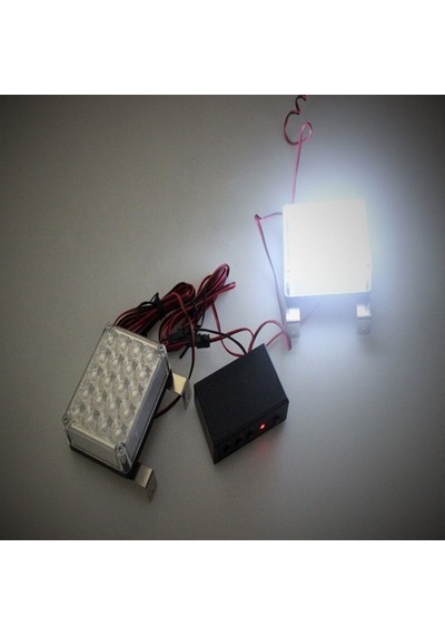 Space Flaşlı İkaz Lambası 40 Led Beyaz / Lapa16-1