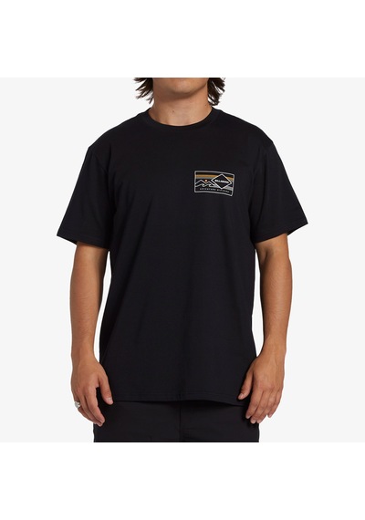 Billabong Range Erkek Siyah Günlük T-shirt - Abyzt02299 Siyah